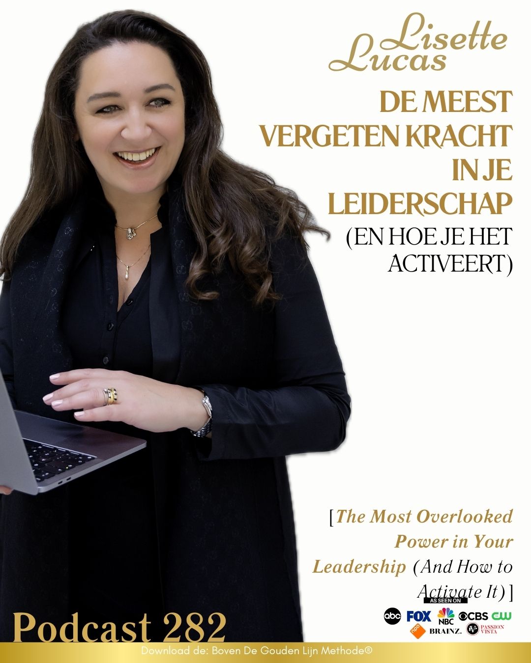 Original Dutch podcast artwork for episode 282: The most forgotten strength in your leadership