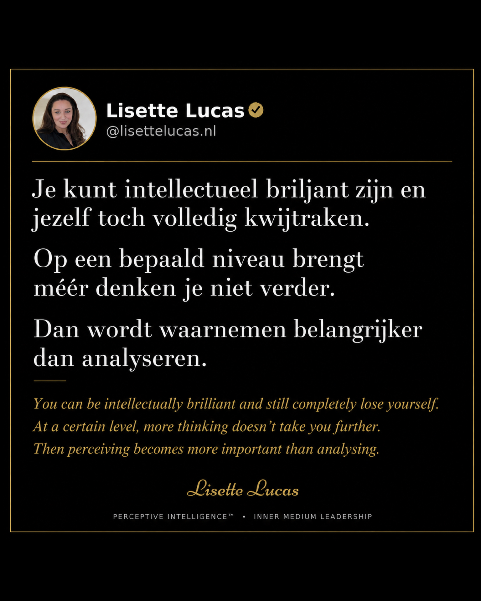 ROOM WITH A VIEW editie 01 van Lisette Lucas over intellect en waarneming
